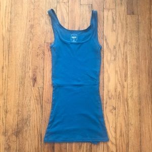 Teal Mossimo Long & Lean Tank